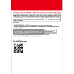 Nintendo Switch Online (Abbonamento individuale - 12 mesi) - The Shop Gamer
