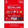 Nintendo Switch Online + Pack additionnel (Abonnement individuel)