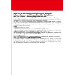 Nintendo Switch Online + Pack additionnel (Abonnement familial)