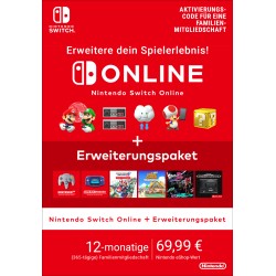 Nintendo Switch Online + Erweiterungspaket (Familienmitgliedschaft)