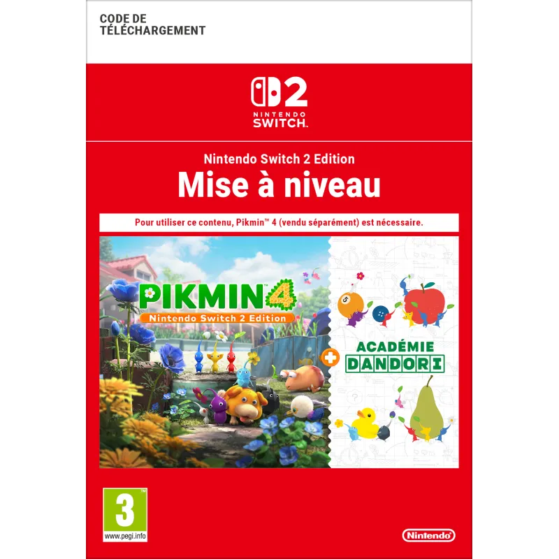 Pikmin 4 – Mise à niveau Nintendo Switch 2 Edition + Académie Dandori