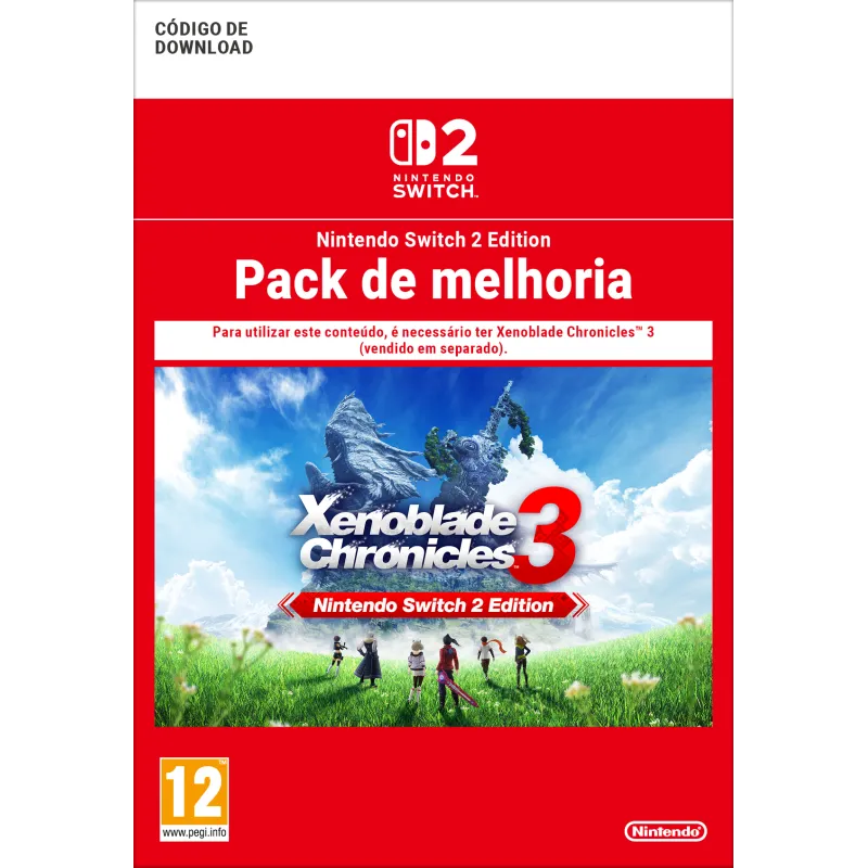 Xenoblade Chronicles 3 – Pack de melhoria (Nintendo Switch 2 Edition)