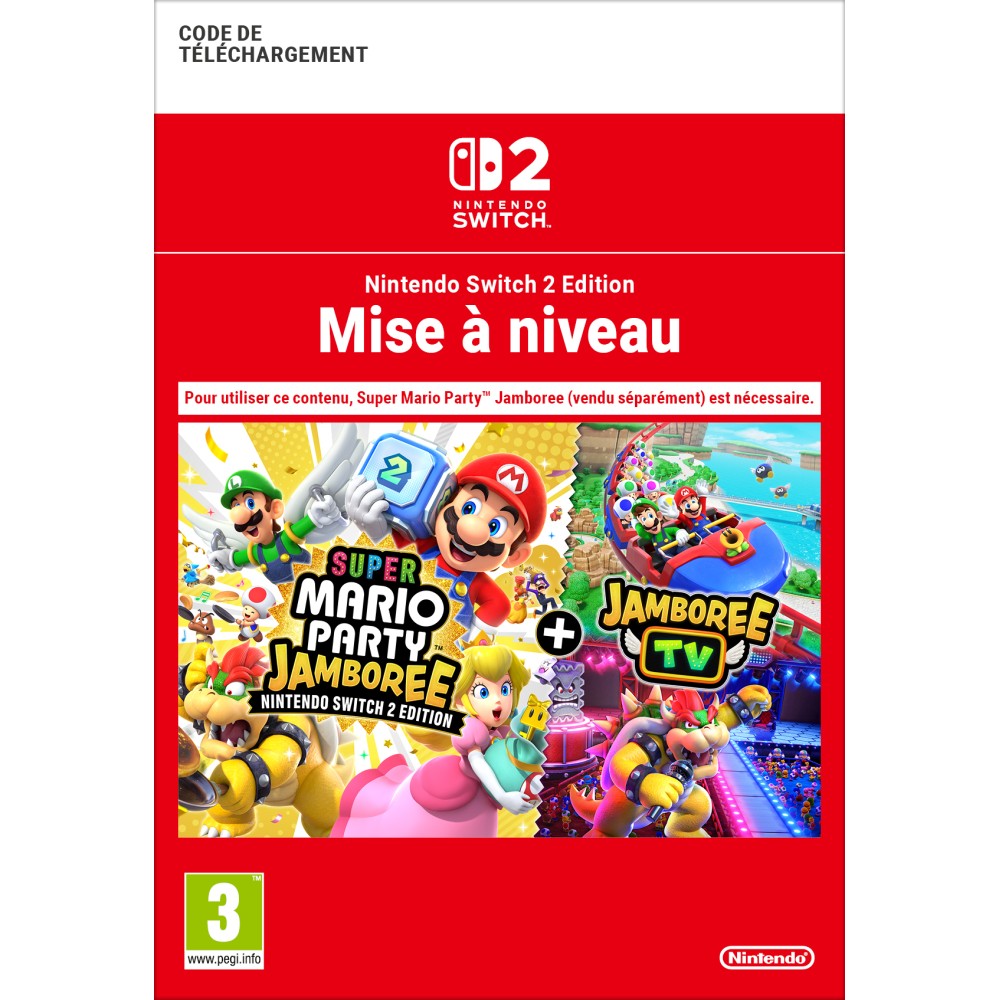 Super Mario Party Jamboree – Mise à niveau Nintendo Switch 2 Edition + Jamboree TV