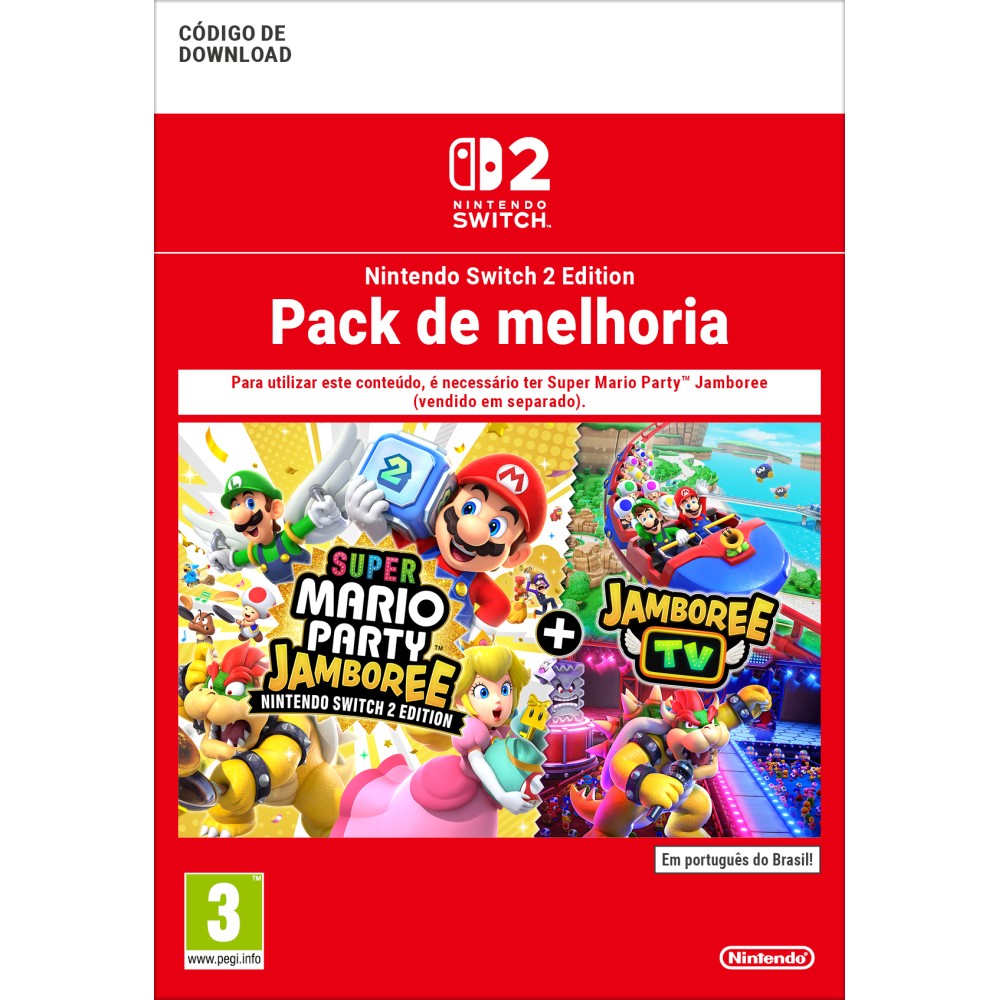 Super Mario Party Jamboree – Pack de melhoria (Nintendo Switch 2 Edition) + Jamboree TV