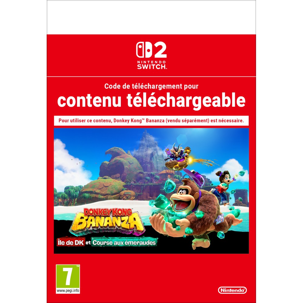Donkey Kong Bananza : Île de DK et Course aux émeraudes
