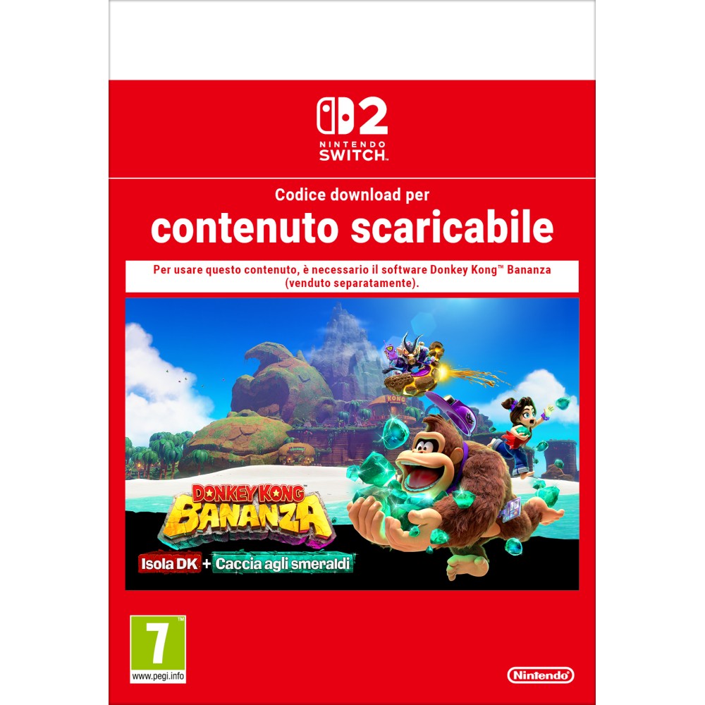 Donkey Kong Bananza: Isola DK + Caccia agli smeraldi