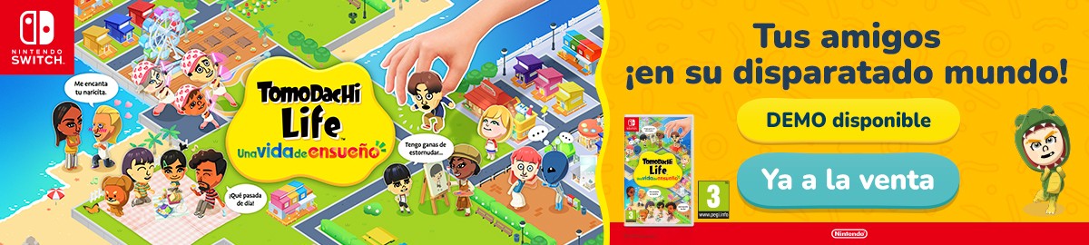 TOMODACHI LIFE UNA VIDA DE ENSUEÑO NINTENDO SWITCH
