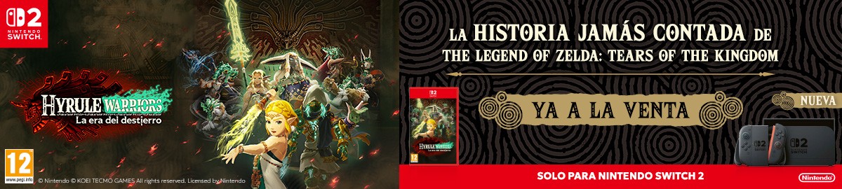 HYRULE WARRIORS LA ERA DEL DESTIERRO SWITCH 2