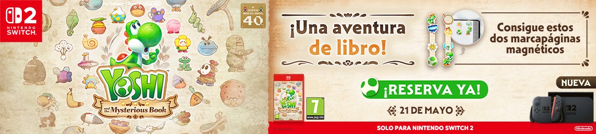 PREVENTA YOSHI AND THE MYSTERIOUS BOOK SWITCH 2