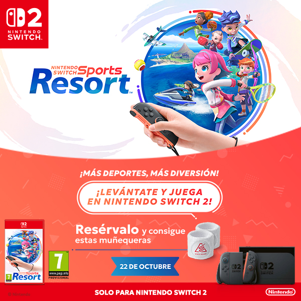 NINTENDO SWITCH SPORTS RESORT para Nintendo SWITCH 2